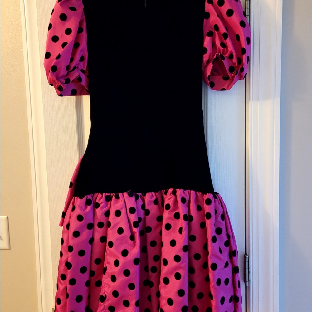 R&K Vintage Black & Pink Dress